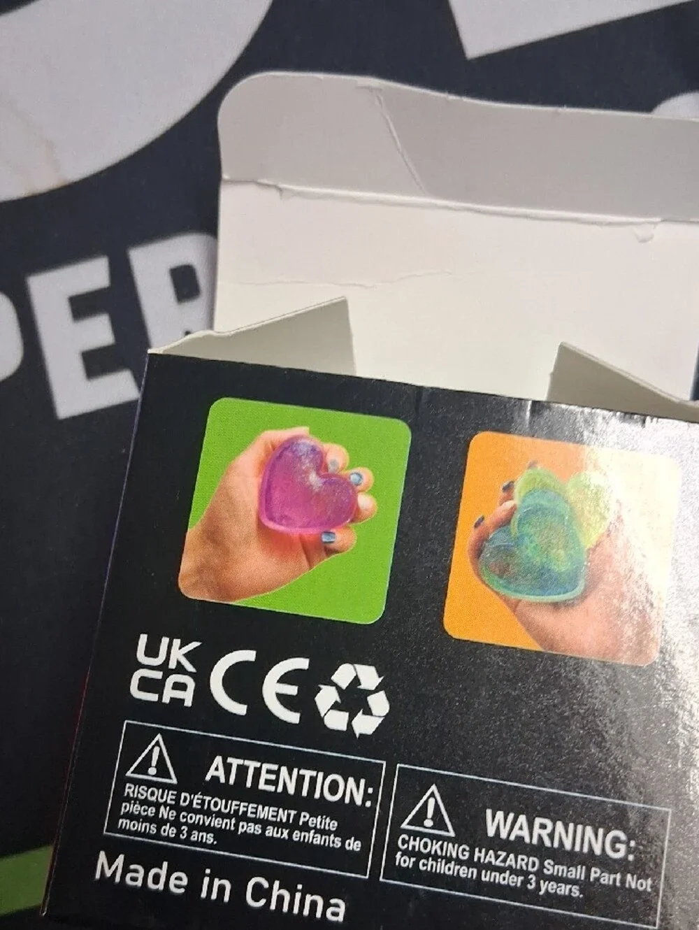 Good Vibes Only Blue Glitter Stress Ball